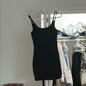 Elegant Black Sleeveless Dress